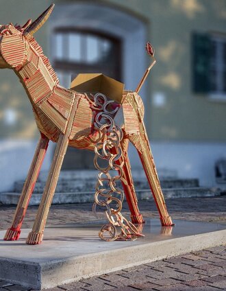 Der Glücksesel | Gerald Lang | © Gerald Lang_Eat + Art