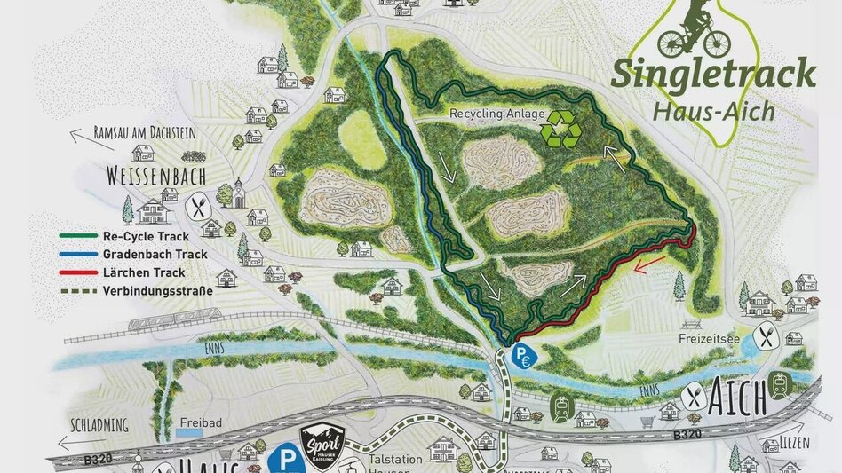 Singletrail Jumper Trail | 802 - Touren-Impression #2.3 | © Erlebnisregion Schladming-Dachstein