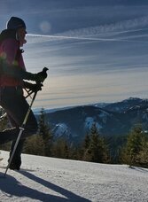 Im Pulverschnee geht´s bergab | © Weges OG | Weges OG | © Weges OG