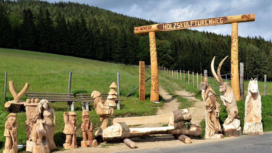 Theme path Wooden sculpture trail, Nechnitz - Touren-Impression #2.1 | © Oststeiermark Tourismus