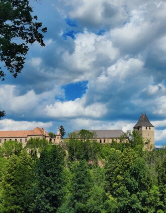 Burg Thalberg in der Gemeinde Dechantskirchen in der Oststeiermark | Nicole Friesenbichler | © Oststeiermark Tourismus