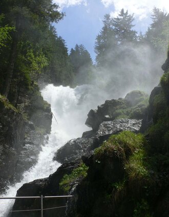 Lower Riesach waterfall in Untertal | Plank | © Tourismusverband Schladming - Plank