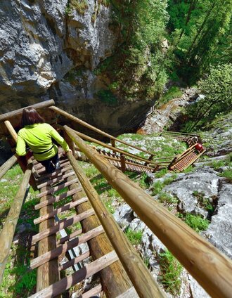 Bärenschützklamm, Steiganlage | Christine Pollhammer | © Oststeiermark Tourismus