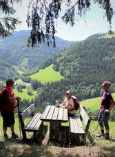 Stoakogler Heimatwanderweg, Rastplatz | © Oststeiermark Tourismus | Weges | © Oststeiermark Tourismus