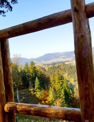 Montanlehrpfad Arzberg, Aussichtsfenster | Christine Pollhammer | © Oststeiermark Tourismus
