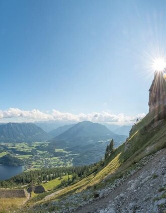 Wanderbare Aussichten vom Loser in Altaussee | © Loser Bergbahnen/M. Baumgartner