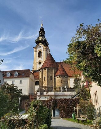 Blick auf Kirche und Karner in Hartberg, Hartbergerland in der Oststeiermark | Christine Pollhammer | © Oststeiermark Tourismus