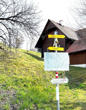 Wandertafel Pirkhofs Genussladen | Stefanie Schmid | © TVB Südsteiermark/Stefanie Schmid