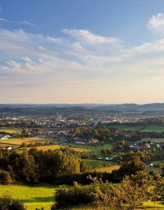 view to weiz, eastern styria | © Oststeiermark Tourismus