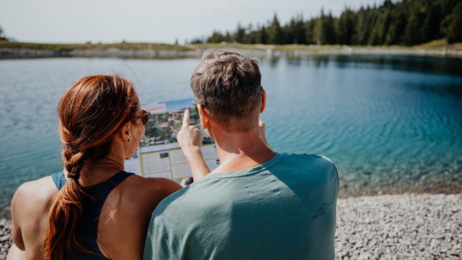 Wanderung Wanderweg Drei-Seen-Blick auf der Bürgeralpe Sommer - Touren-Impression #2.1