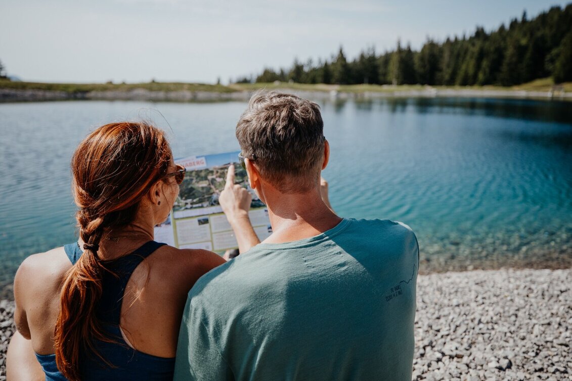 Wanderung Wanderweg Drei-Seen-Blick auf der Bürgeralpe Sommer - Touren-Impression #1