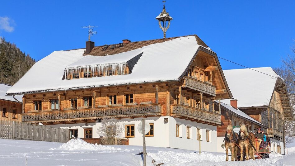 Pferdeschlitten Kleine Tälerfahrt ins Obertal - Touren-Impression #2.2 | © Tourismusverband Schladming - Martin Huber