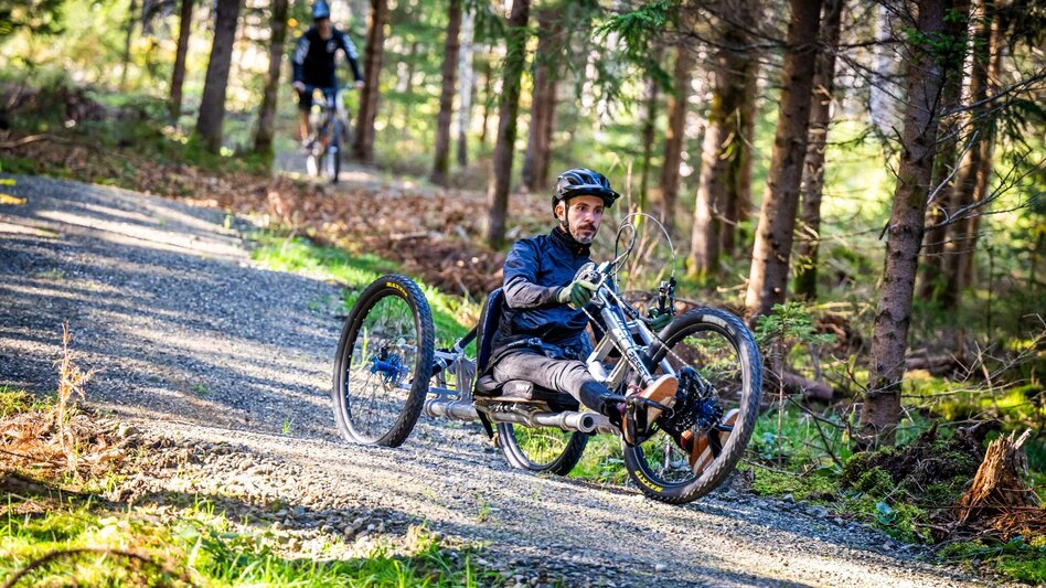 Mountain Biking Hoftaltrail - barrierefreier Trail - Touren-Impression #2.1