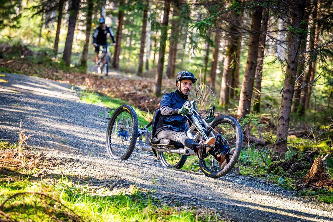 Mountain Biking Hoftaltrail - barrierefreier Trail - Touren-Impression #1