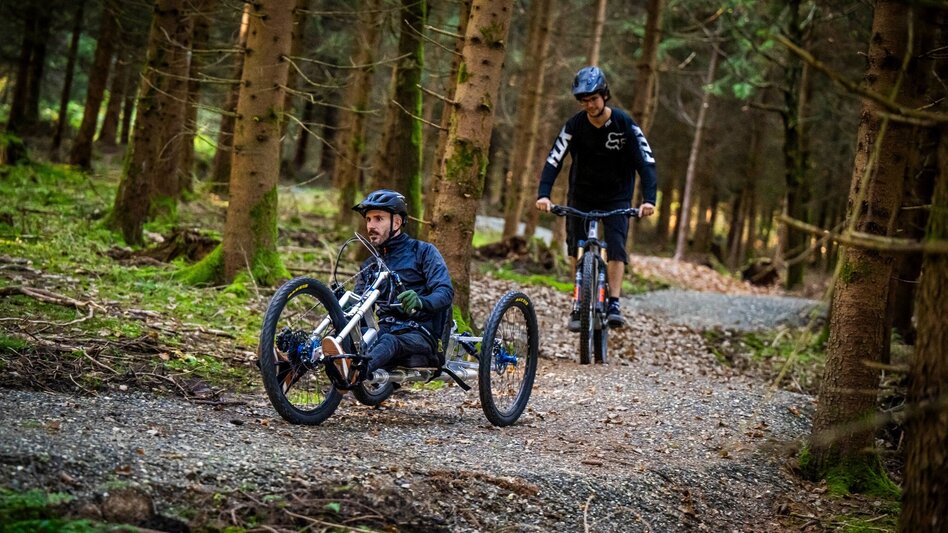 Mountain Biking Hoftaltrail - barrierefreier Trail - Touren-Impression #2.3 | © Lucas Pripfl Photography