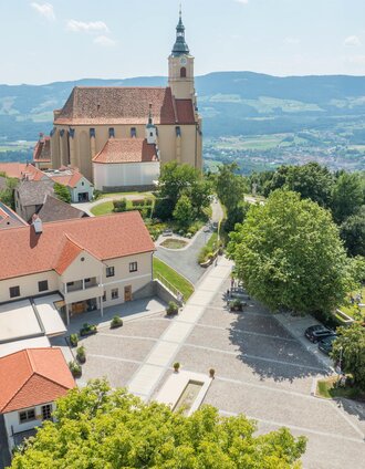 Luftaufnahme_Gemeinde Pöllauberg_Oststeiermark | © Helmut Schweighofer