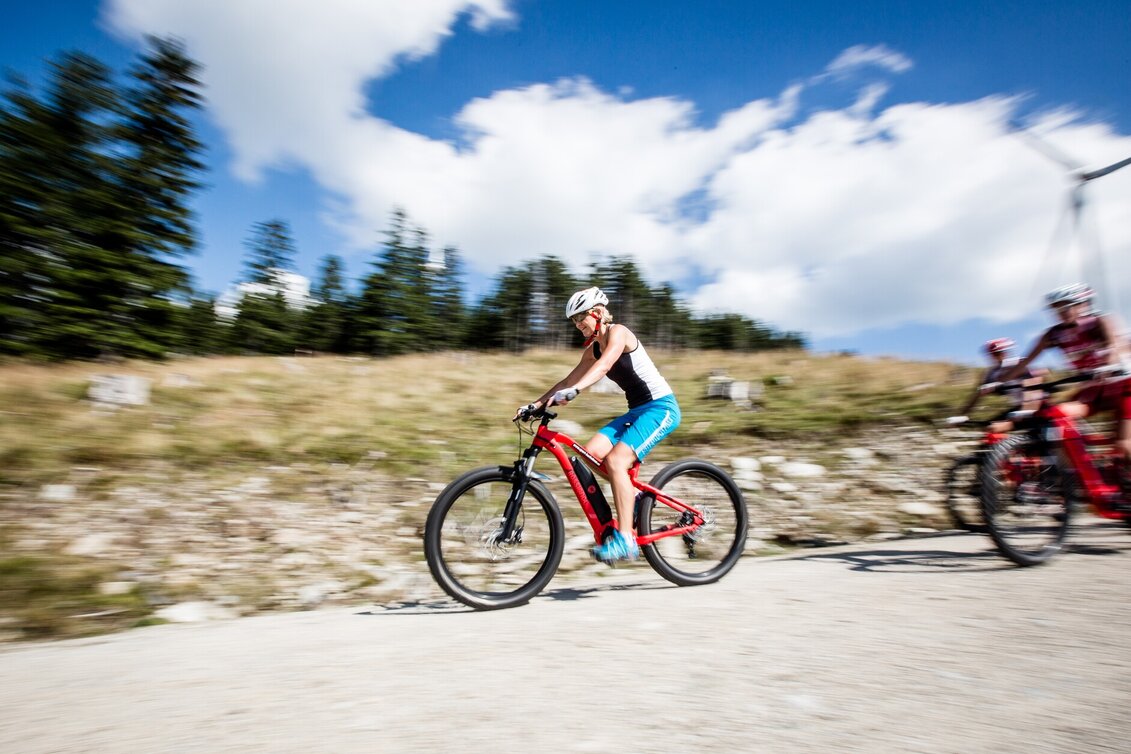 Mountain Biking Windpark Pretul: Auersbach - Moschkogel - Roseggerhaus - Touren-Impression #1 | © Tourismusverband Hochsteiermark