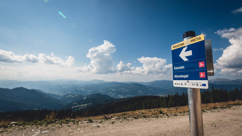 Mountain Biking Windpark Pretul: Auersbach - Moschkogel - Roseggerhaus - Touren-Impression #2.2 | © Tourismusverband Hochsteiermark