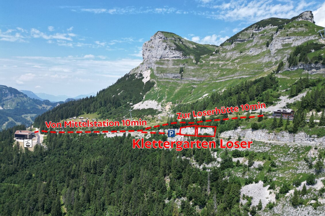 Via Ferrata Sports climbing garden Loser - Touren-Impression #1 | © Loser Bergbahnen