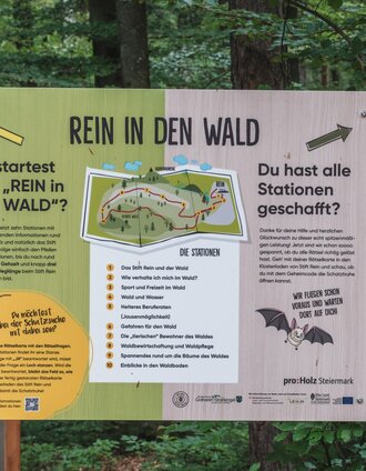 Rein in den Wald - ein Erlebnispfad | Janine Wenzel, Region Graz