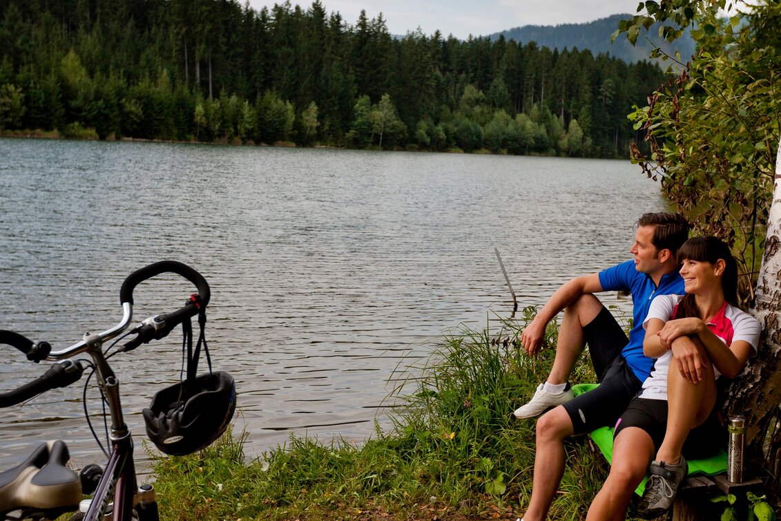 Bike Riding River Mur Cycle Trail ‒ From Steirerkas (Styrian cheese) to wine and pumpkin seed oil - Touren-Impression #1 | © Steiermark Tourismus/Tom Lamm