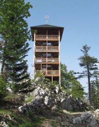 Tressenstein Warte (Lookout Tower), Bad Aussee, lookout tower | © TVB Ausseerland - Salzkammergut/Wolfgang Kreutzer