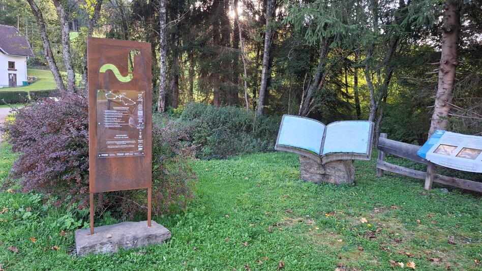 Themen- und Lehrpfad Sagenhafte Landschaften | Zeitspuren Oberdorf - Touren-Impression #2.3 | © TVB Murau