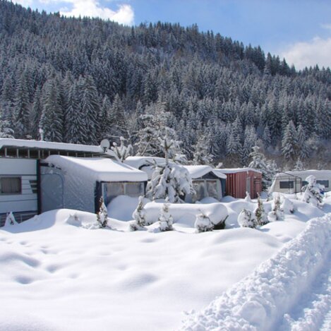 Camping Olachgut im Winter | © Olachgut Camping GmbH | Fam. Feiel