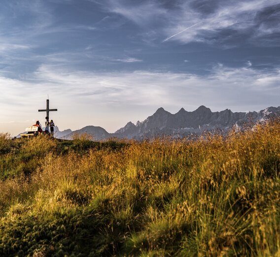 Auf der Gasselhöhe mit Blick auf den Dachstein | © STG | photo-austria.at