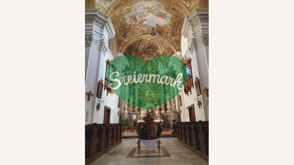 Erntedankkrone in der Basilika Mariatrost | © STG | Günther Steininger