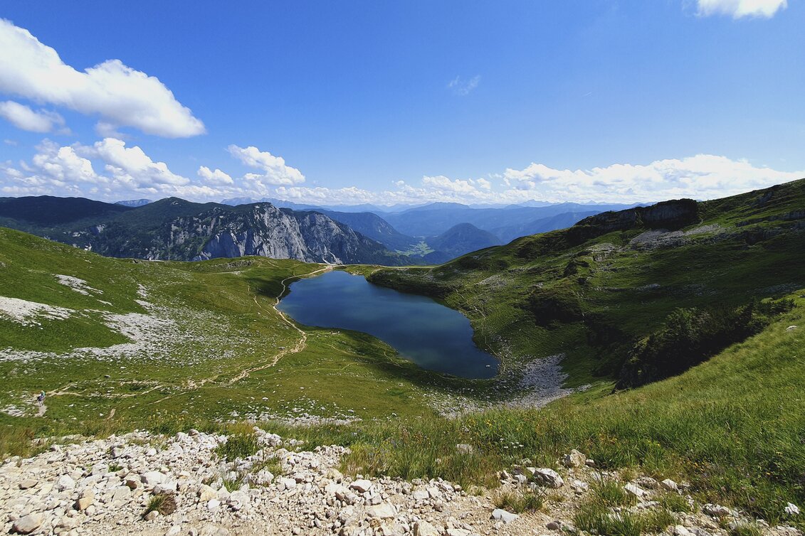 Blick vom Loser über Augstsee ins Ausseerland | © STG | Günther Steininger