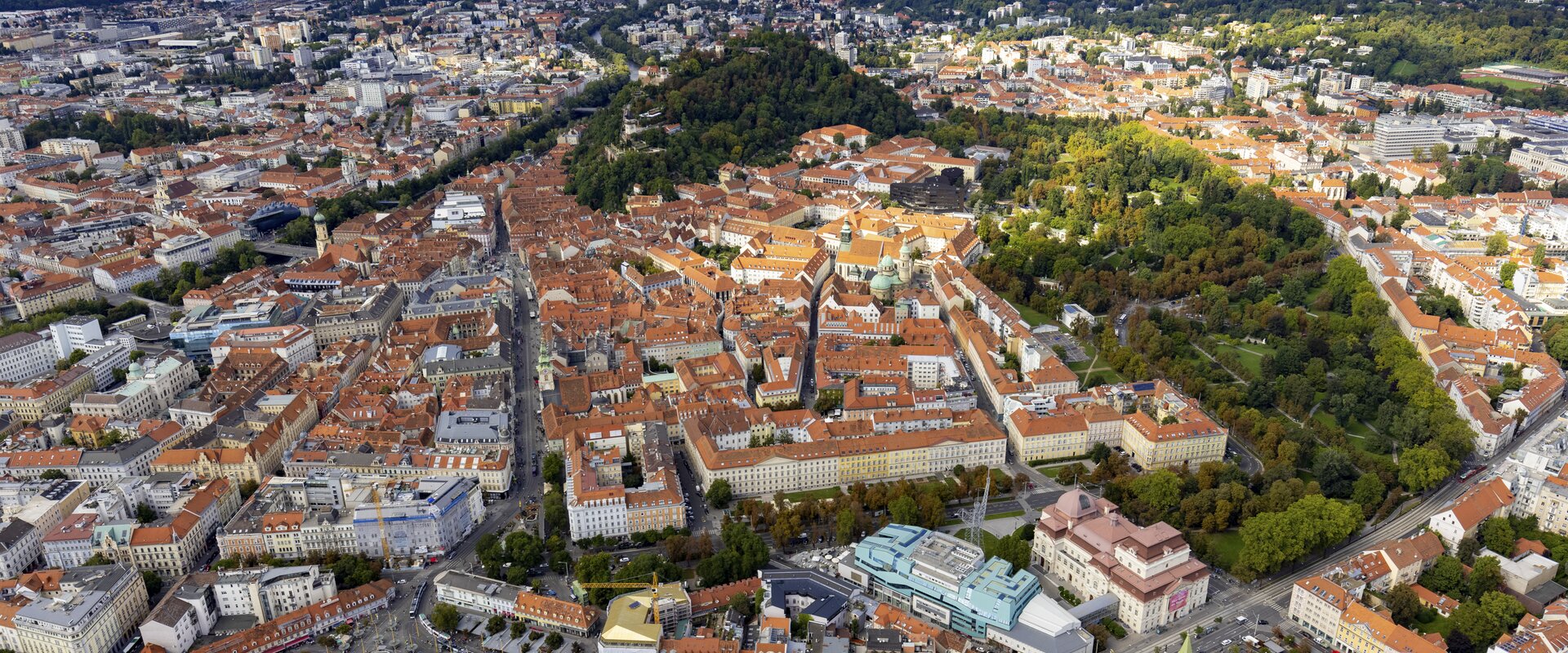 Graz from above | © Steiermark Tourismus | Harry Schiffer