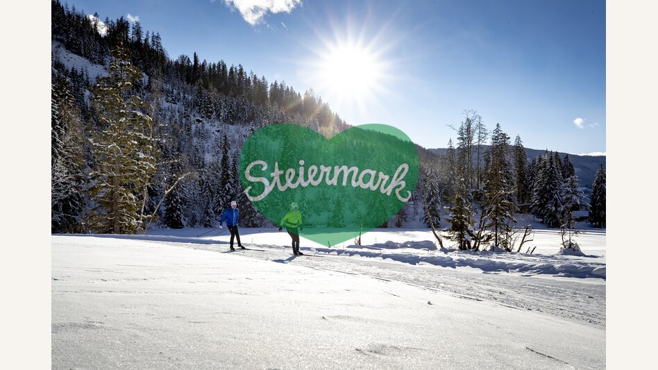 Langlaufen auf der Weirerteich-Loipe | © STG | Tom Lamm