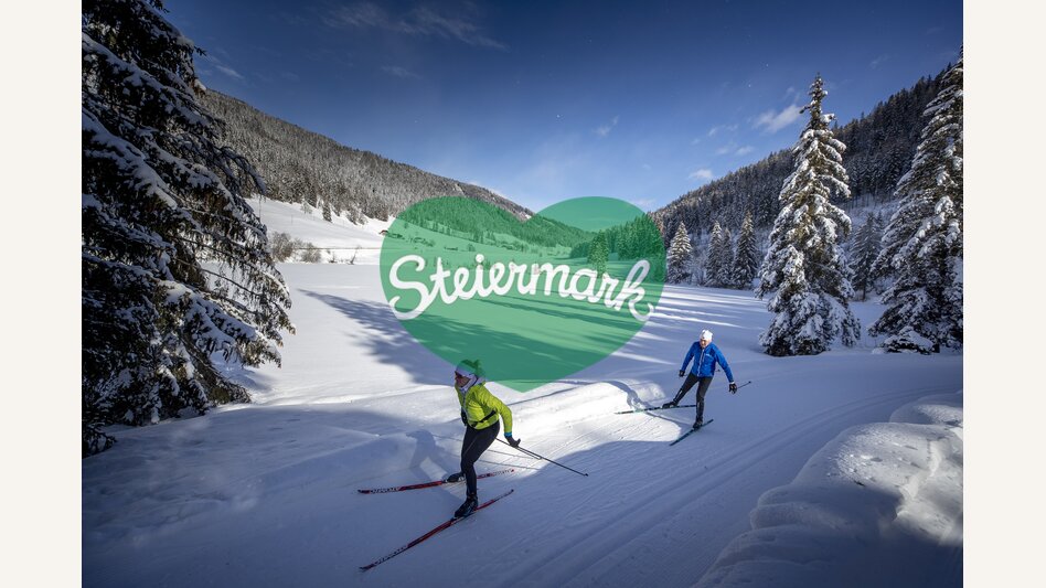 Langlaufen auf der Weirerteich-Loipe | © STG | Tom Lamm