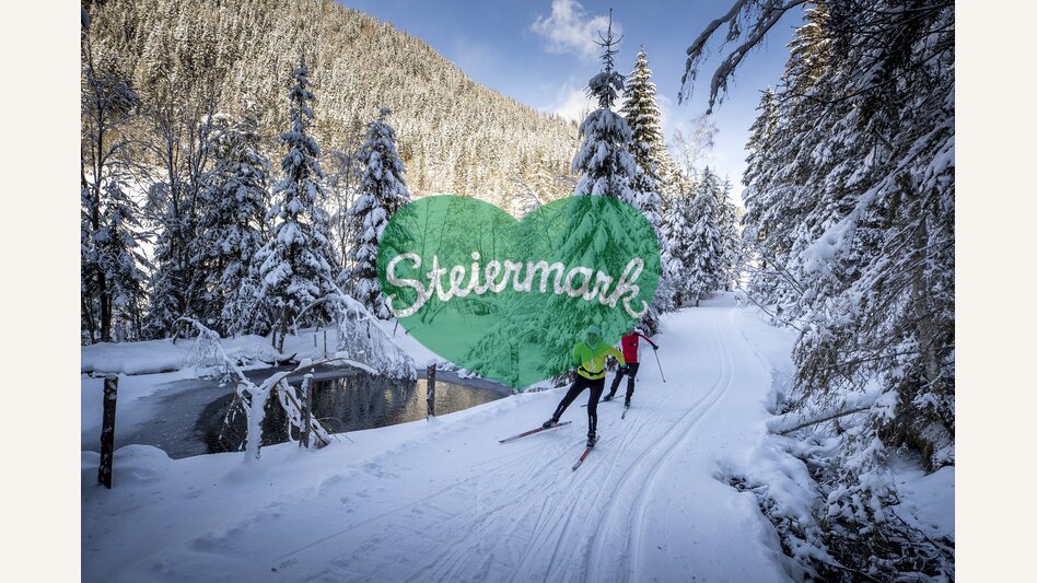 Langlaufen auf der Weirerteich-Loipe | © STG | Tom Lamm