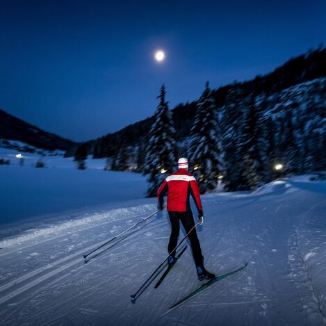Nachtlanglaufen auf der Weirerteich-Loipe | © STG | Tom Lamm