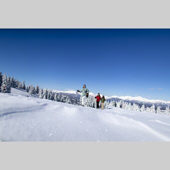 Schneeschuhwandern auf der Frauenalpe | © STG | Tom Lamm