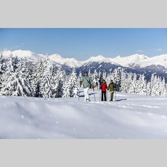 Schneeschuhwandern auf der Frauenalpe | © STG | Tom Lamm