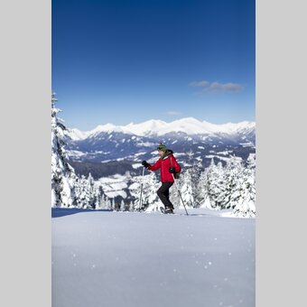 Schneeschuhwandern auf der Frauenalpe | © STG | Tom Lamm