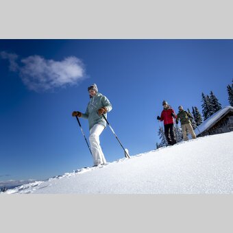 Schneeschuhwandern auf der Frauenalpe | © STG | Tom Lamm