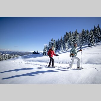 Schneeschuhwandern auf der Frauenalpe | © STG | Tom Lamm