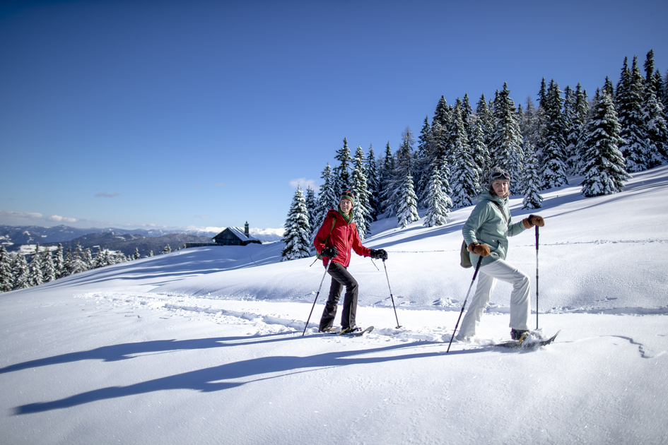 Snowshoeing on the Frauenalpe | © Steiermark Tourismus | Tom Lamm