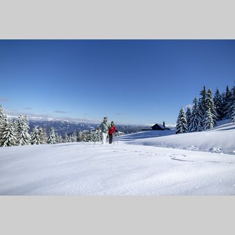 Schneeschuhwandern auf der Frauenalpe  | © STG | Tom Lamm