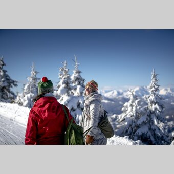 Spazieren gehen auf der Frauenalpe | © STG | Tom Lamm