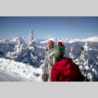 Spazieren gehen auf der Frauenalpe  | © STG | Tom Lamm