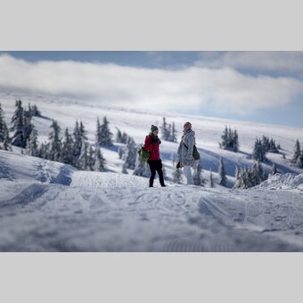 Spazieren gehen auf der Frauenalpe | © STG | Tom Lamm