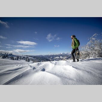 Schneeschuhwandern auf der Frauenalpe | © STG | Tom Lamm