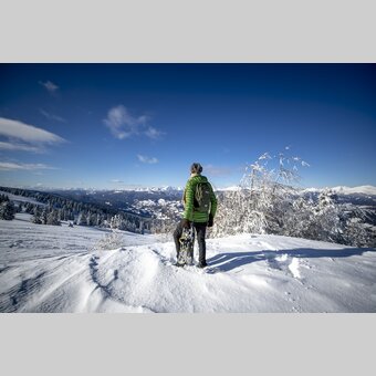 Schneeschuhwandern auf der Frauenalpe | © STG | Tom Lamm