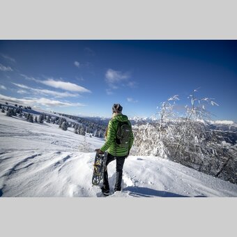 Schneeschuhwandern auf der Frauenalpe | © STG | Tom Lamm