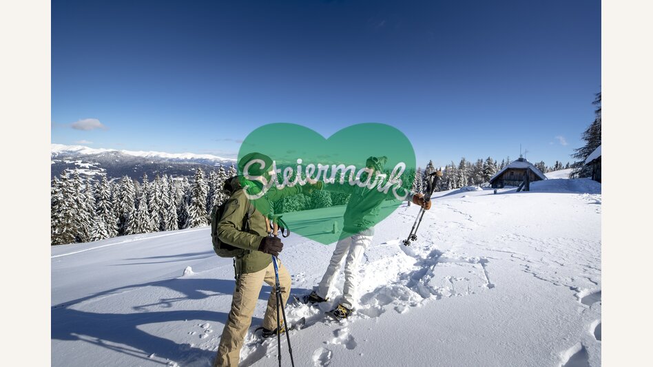 Schneeschuhwandern auf der Frauenalpe | © STG | Tom Lamm